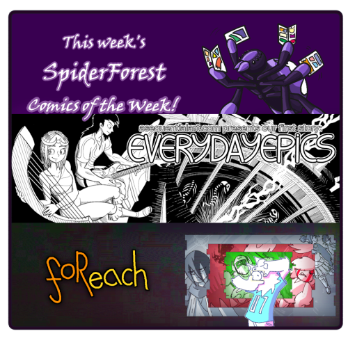 SpiderForest Comic of the Week: Week 4!