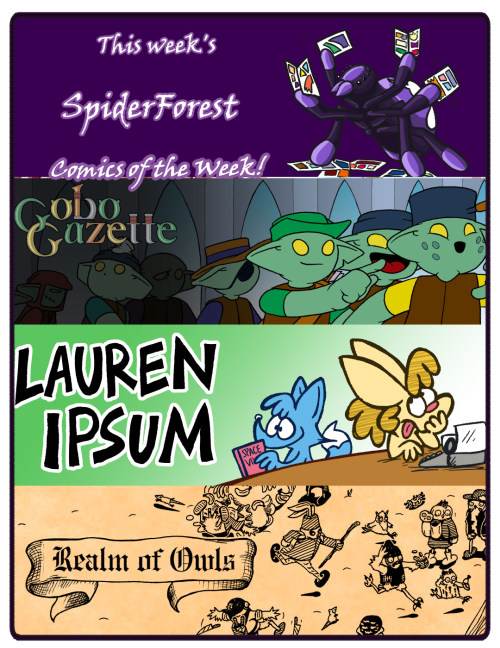 SpiderForest’s Comic of the Week: Week 9